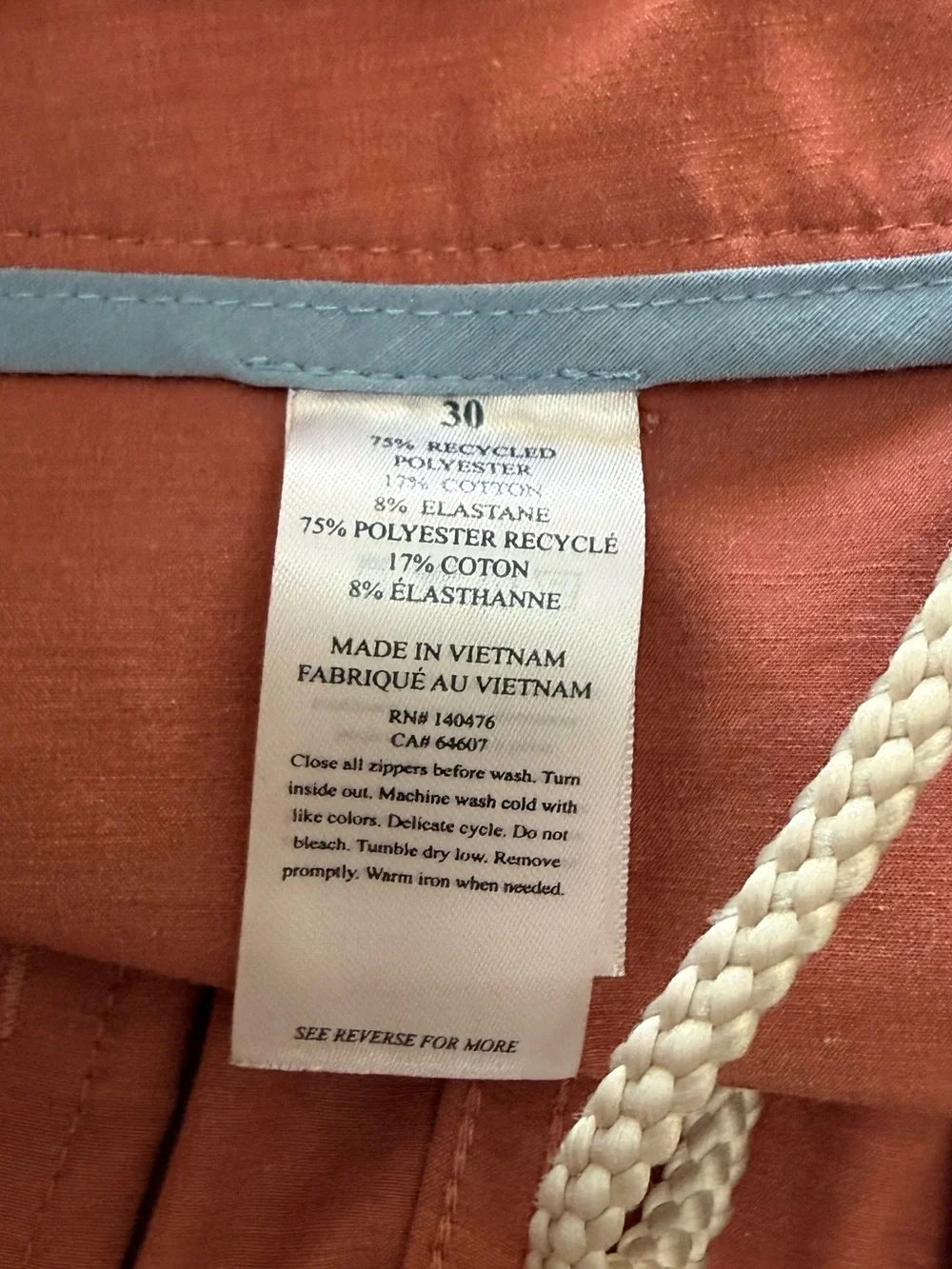 Faherty | All Day Shorts | Coral Red | Waist 30” Inseam 6.5”